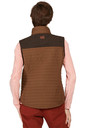 Aigle Womens Luyne LD Hunting Inspired Padded Gilet Brown